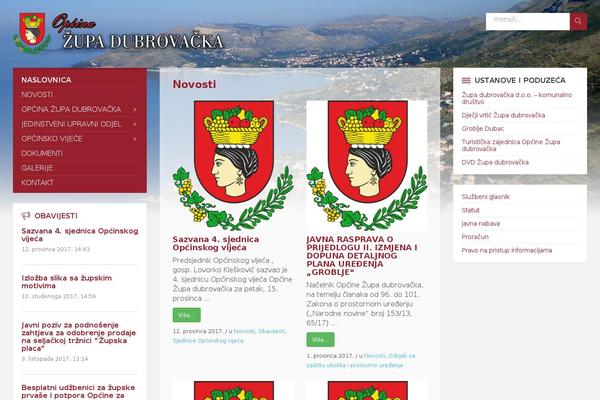 Townpress-child theme site design template sample