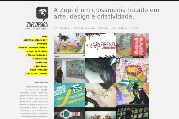 Infinity theme site design template sample