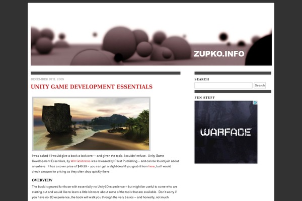 Daydreams theme site design template sample