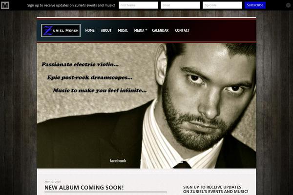 Artistoftheyear theme site design template sample