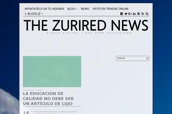 The Fox theme site design template sample