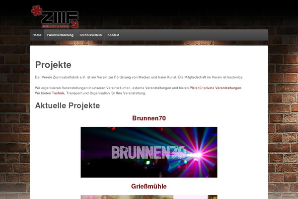Site using Events Manager plugin