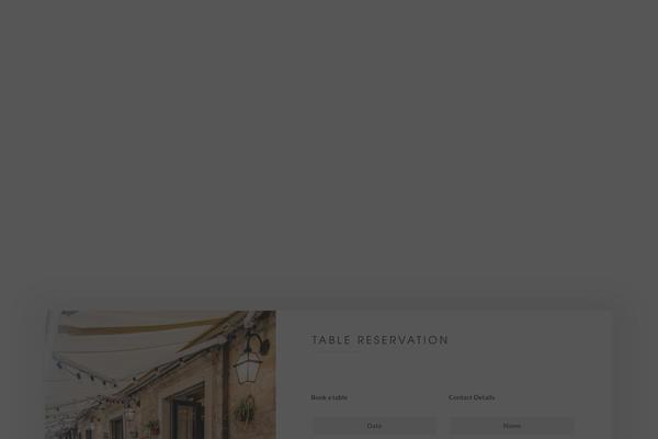 Site using Restaurant Reservations plugin