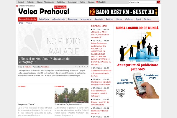 BlogNews theme site design template sample