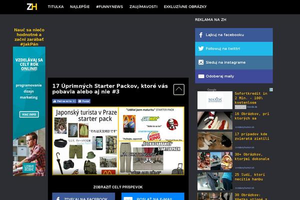 Bimber theme site design template sample