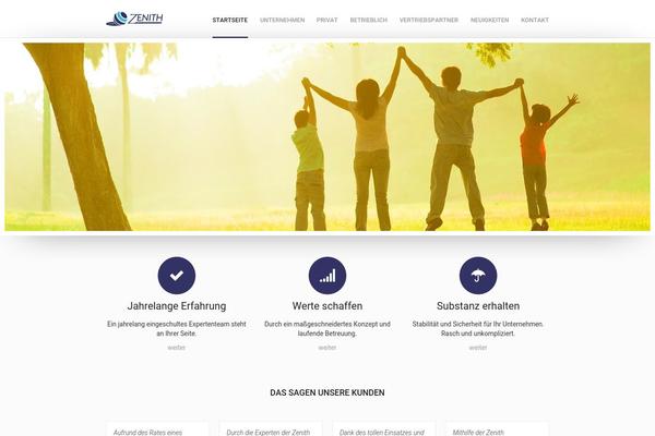 Olympus theme site design template sample