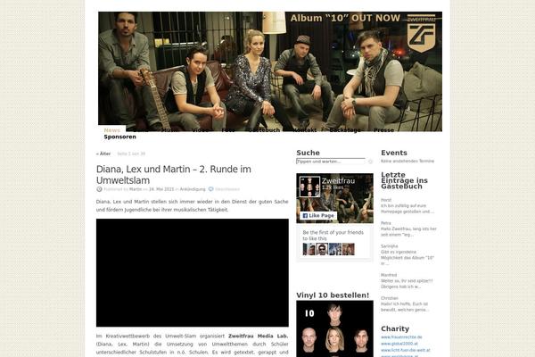 K2 theme site design template sample