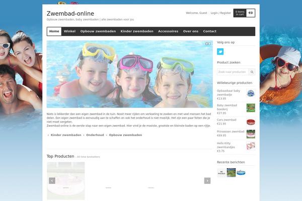Astra Child theme site design template sample