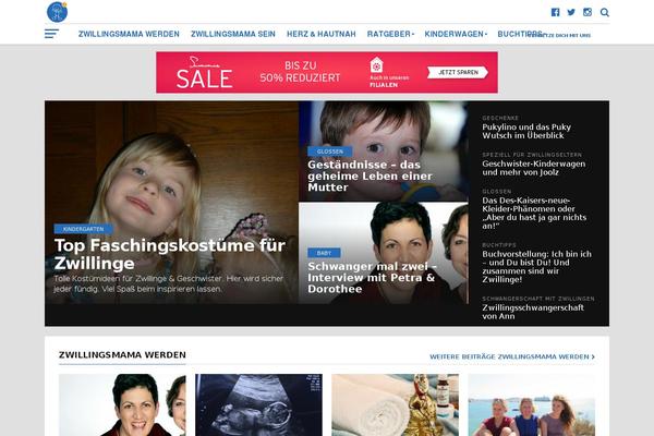 Site using Meks ThemeForest Smart Widget plugin