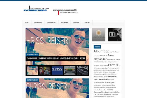 Ares theme site design template sample