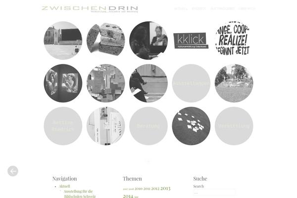 Spun theme site design template sample