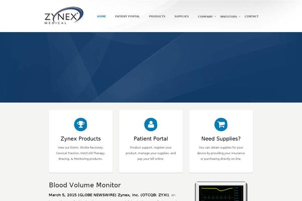 Complexity v2 theme site design template sample