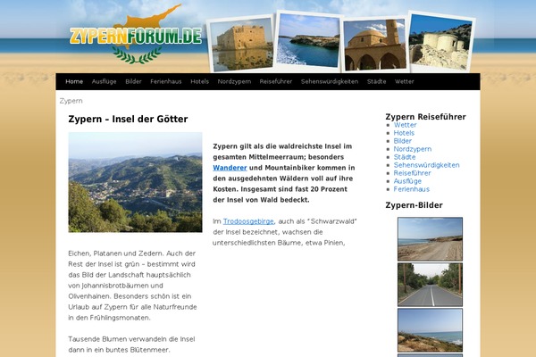 Site using Awesome Weather Widget plugin