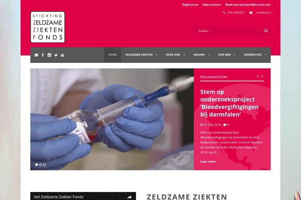 Charityhub-child theme site design template sample