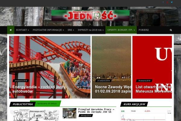 Agama theme site design template sample